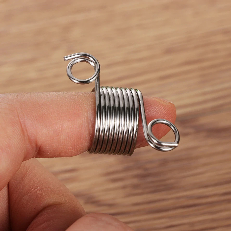 Set of 2 Finger Yarn Guide Ring Tension Guides Ideal Knitting Crochet - Image 3 of 4