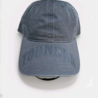 YoungLA Gunmetal Grey Dad Hat New W Sample Tag 1 Of 1  Logo Adj Urban Mod 