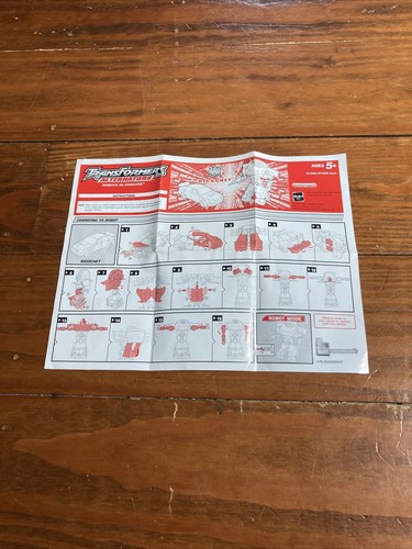 Transformers Alternadores RICOCHET Hoja de Instrucciones Subaru WRX - Imagen 3 de 4