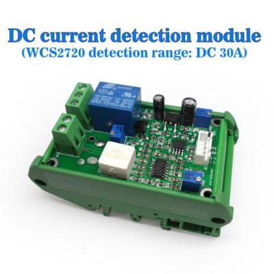 24V WCS2720 Current Sensor Module DC 0-30A Overcurrent Protection With Stand