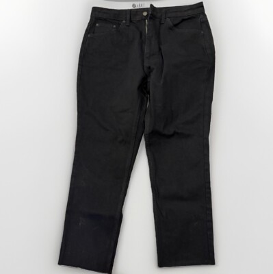 TOPSHOP StraightJeans Hourglass W32 Black