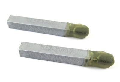 2pcs ACT AL-4 Grade C2 Carbide Brazed Lathe Tool Bits 1/4'' x 1/4'' Shank