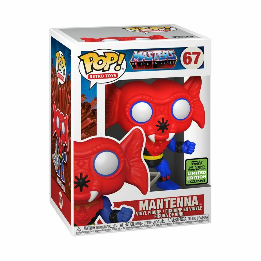 Masters Of The Universe - Mantenna Eccc 2021 Us Exclusive Pop! Vinyl [Rs]-Fun...