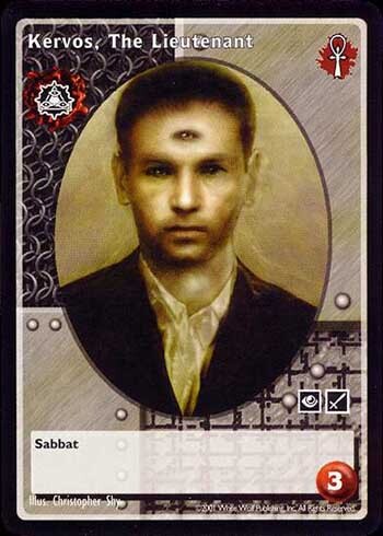 Kervos, The Lieutenant - Salubri Antitribu - Vampire VTES - Picture 1 of 1