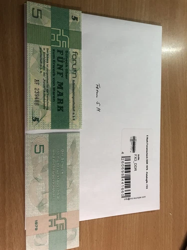 5 Mark Forum Check GDR 1979