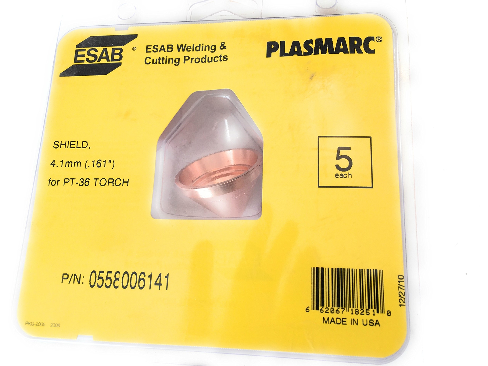 PT-36 Plasma Torch Shield 0558006141 280A 5 pcs | eBay