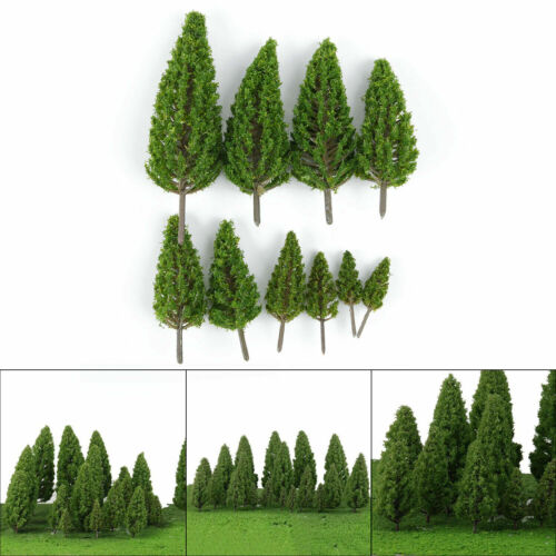20X Trees Model Train Railroad Wargame Diorama Scenery LandscapeScale 4.5-16cm ! - Picture 3 of 10