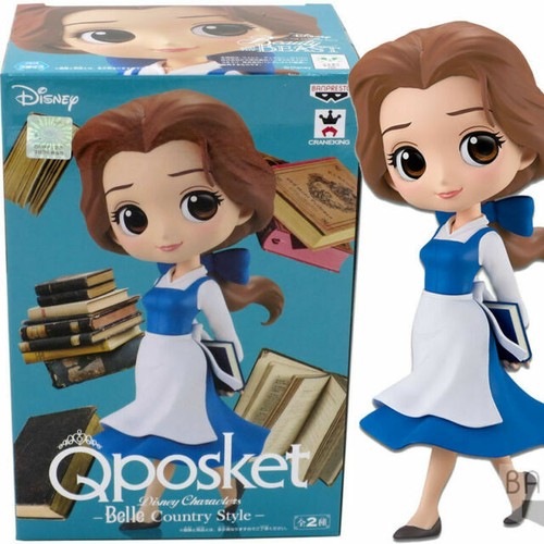 Banpresto Disney Characters Q Posket Belle Country Style Deep Blue Ver Figure For Sale Online Ebay