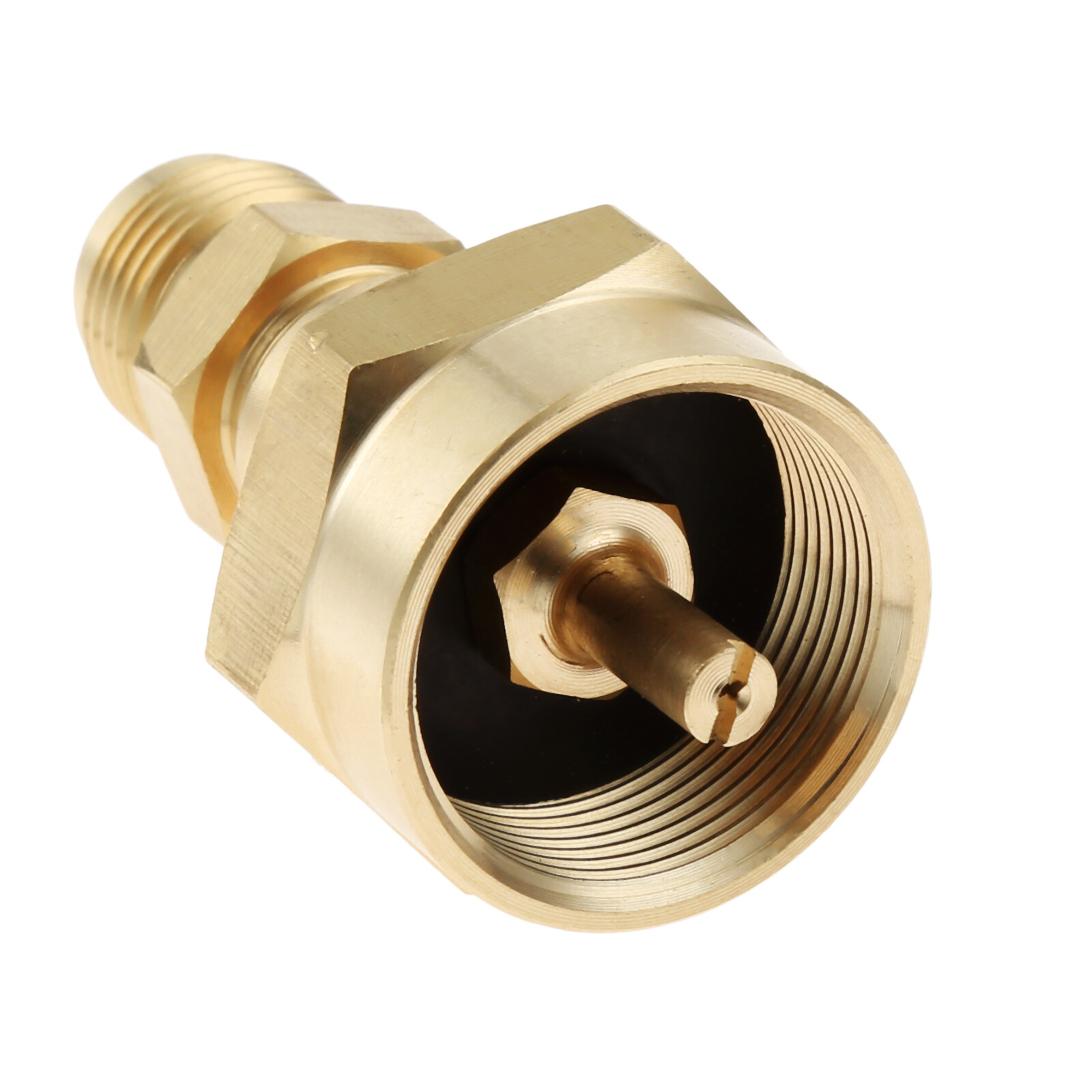 Brass Adapter with 3/8" Male Flare Thread Hook Up High Pressure Extension Hose