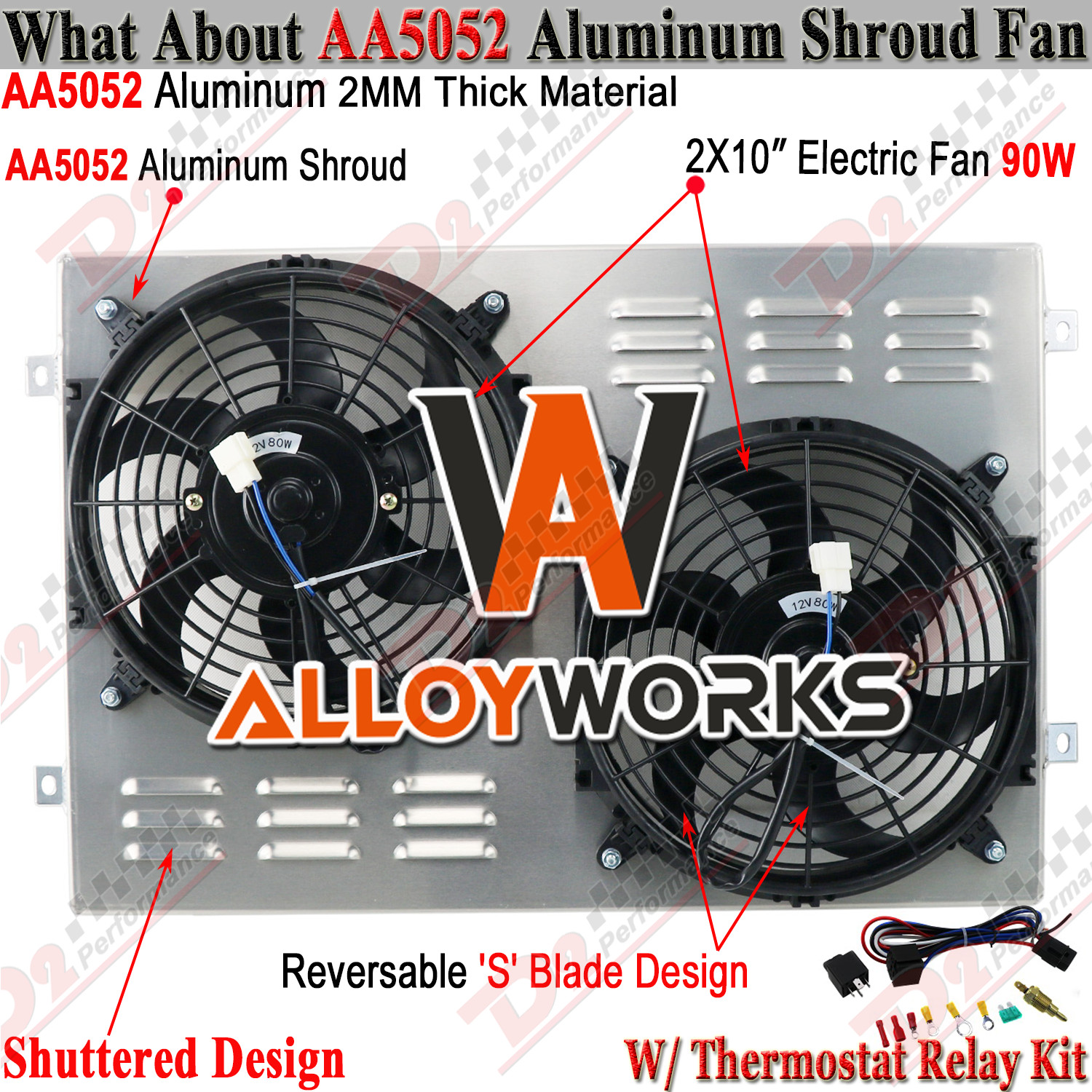Shroud Electric Fan Relay For 1967-1970 Ford Mustang Fairlane Mercury Cougar