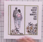 Stamps by ME 4 Life Togetherness 798422 Dog Cat Couple Friendship Rain Umbrella — photo 5