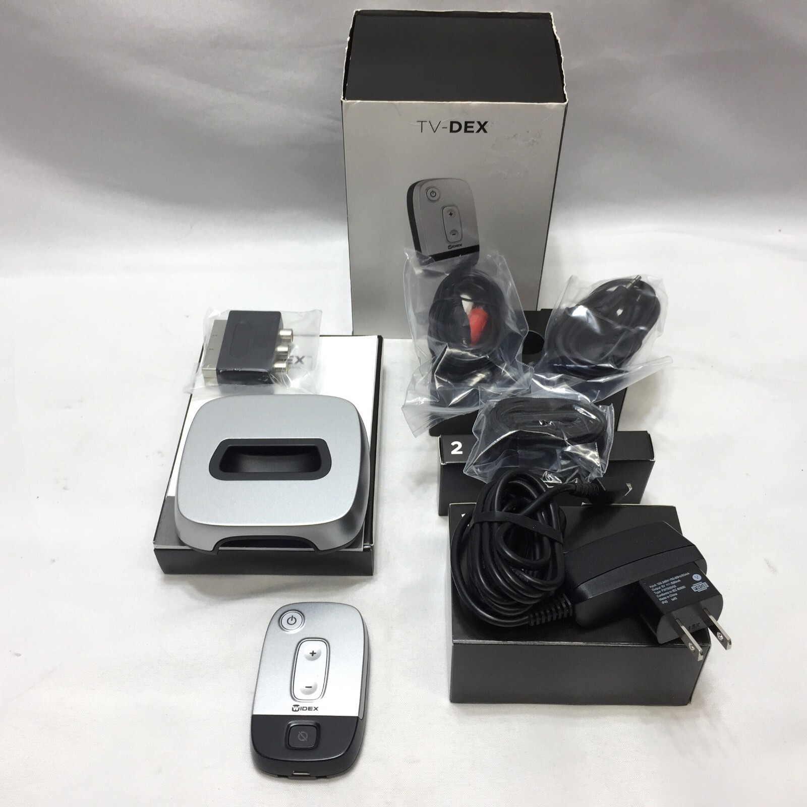 TVDex Widex Wireless Television Streamer Assistive Listening Device eBay