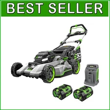 Advanced 21-Inch Touch Drive Mower with 2 Lithium Batteries - Customizable Cuts