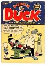 Super Duck Comics 45 VG+ (4.5) Archie (1952) 