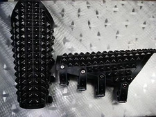 LEATHER GAUNTLET OLD SCHOOL BLACK STUDS.BLACK METAL...(MDLG0104)....MOONBLOOD