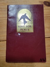 Sing For Peace Sheet Music