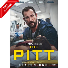 The Pitt: TV Series Season 1 2025 DVD Full HD Audio All Region Free Shipping New