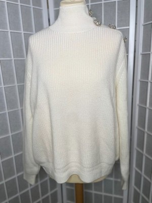 RIANI - Pullover aus 100%  Merinowolle - Schmuckknöpfe - NEU -  399,00 