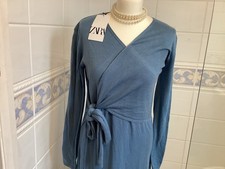 ZARA BLUE DRESS  SIZE MEDIUM ….NEW  WITH TAGS 