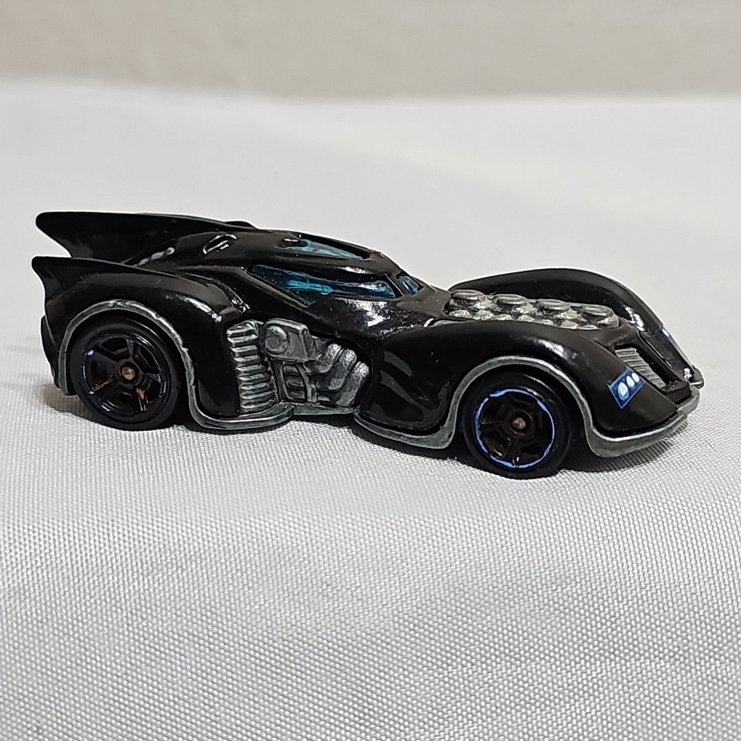 Hot Wheels Arkham Asylum Batmobile #63 HW Imagination Black 1:64 Diecast Car