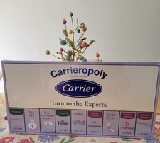 Carrieropoly Carrier Corp Monopoly Real Estate Board Game HVAC Advertising Promo