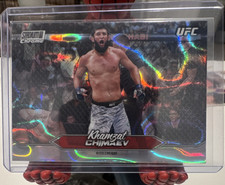 2025 Topps Stadium Club UFC Khamzat Chimaev Chrome C-90 Base Card
