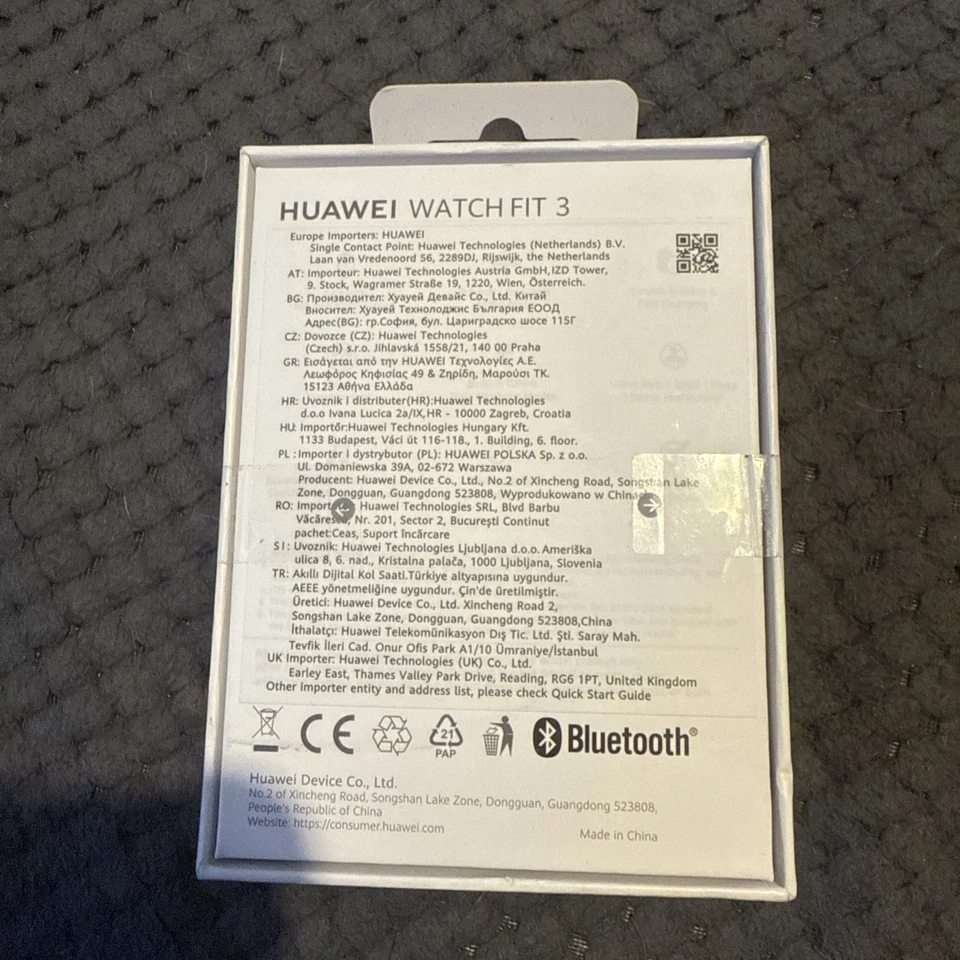 HUAWEI Watch Fit 3 AMOLED Smart Watch Fitness Tracker Black Heart Rate Sleep Gps - Image 3 of 4