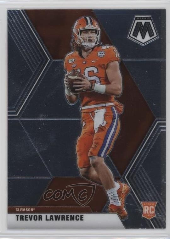 2021 Panini Mosaic Draft Picks Trevor Lawrence #3 11ur