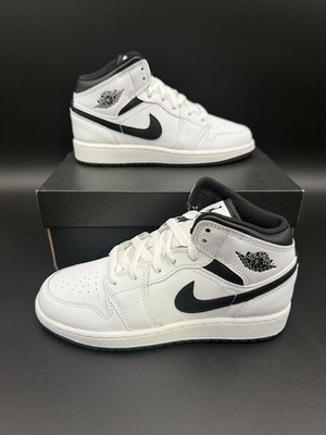 Nike Air Jordan 1 Mid Reverse Panda White Black DQ8423-132 Shoes