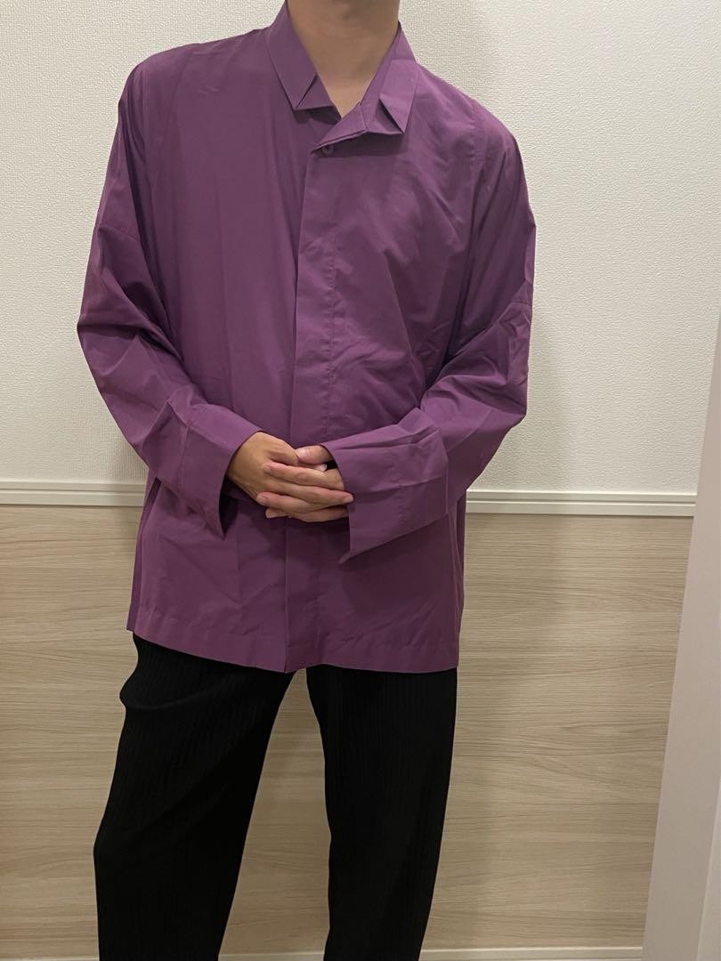132.5 ISSEY MIYAKE シャツ パープル サイズ2 USED 132.5 ISSEY MIYAKE SHIRT PURPLE GOOD M-7F13 | eBay
