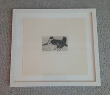 DAME ELIZABETH BLACKADDER RA Fred II 2000 Original Etching Drypoint RARE Art