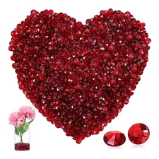  10000 Pcs Bridal Shower Decorations Acrylic Vase Fillers Rhinestones