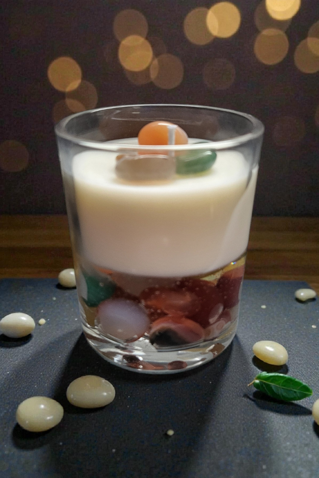 Bougie lithothérapie Agate le coffret bien-être idéal à offrir pour un moment de relaxation