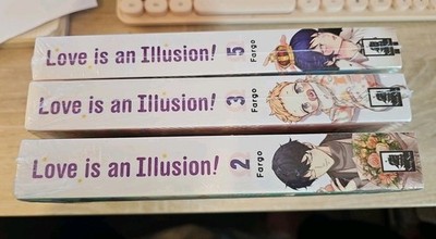Love Is An Illusion English Manga Vol. 2,3, 5 By Fargo Seven Seas Softcover 