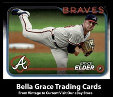 2024 Topps Series One Bryce Elder #48 Atlanta Braves MLB Baseball 