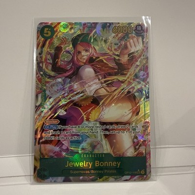Jewelry Bonney [Alternate Art] OP12-118 from Legacy Of The Master () – Pokémon card