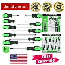 Corrosion-Resistant 11PCS Magnetic Screwdriver Set with Strong Grip for Repairs