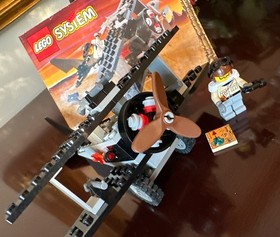 LEGO Adventurers: Bi-Wing Baron (5928) 100% Complete with Instructions Vintage