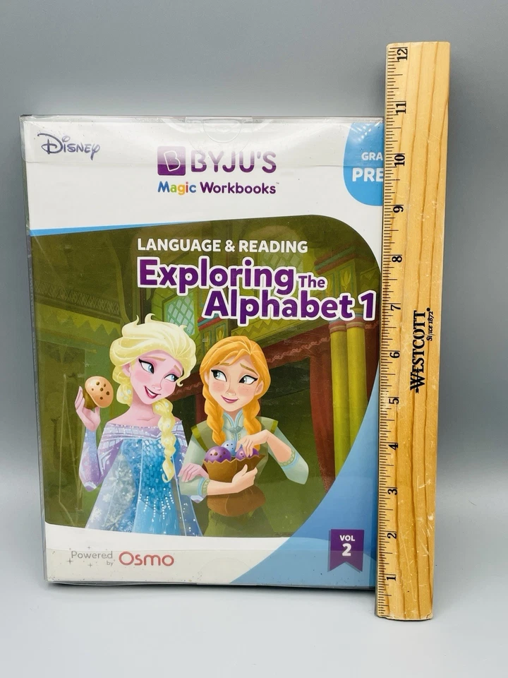 Byjus Disney Magic Workbook Pre-K Language Reading Exploring The Alphabet 1 v. 2 - Image 4 of 4