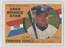 2009 Topps Heritage Rookie Stars Francisco Cervelli #571 03rx