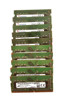 64GB (8x8GB) 1Rx8 PC4-2666V SKhynix/ Micron/Adata/Nanya Notebook RAM