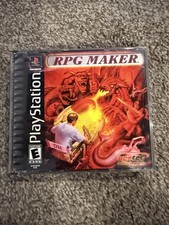 RPG Maker - PlayStation 1, PS1 (CIB w/ BOTH Manuals, Pristine Scratch Free Disc)