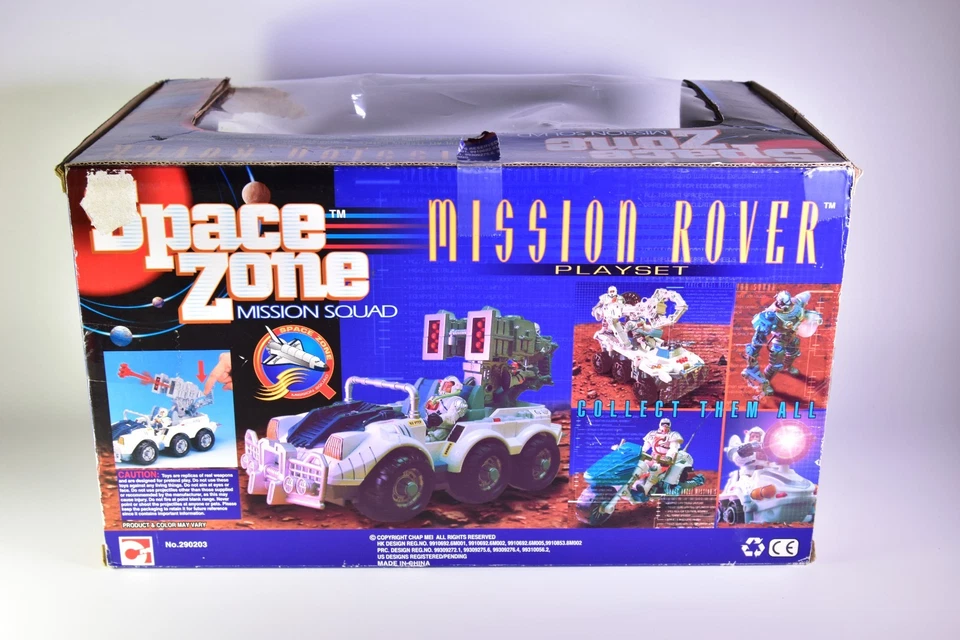 RARO! Juego Space Zone Mission Squad Mission Rover - ¡Juguete Chap Mei Vintage Años 90! Foto 2 de 4