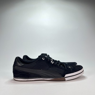 Puma Esito Vulc Sala Black White Athletic Shoes Lace Up Sneakers Mens Size 10