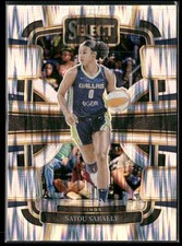 2024 Panini Select WNBA #39 Satou Sabally Prizms Silver Flash