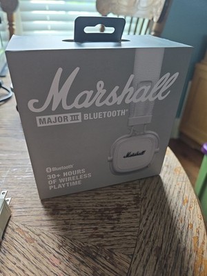 Marshall Major III Bluetooth Headphones - White