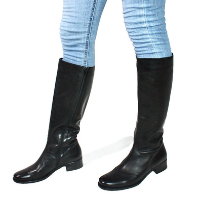 SELECTION ITALY REITSTIEFEL DAMENSTIEFEl ECHTLEDER EU40 #S10-2# OP 169  ! NEU !
