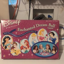 Disney Enchanted Dream Ball Board Game Fairytales Theme Ages 5+ 2 Players