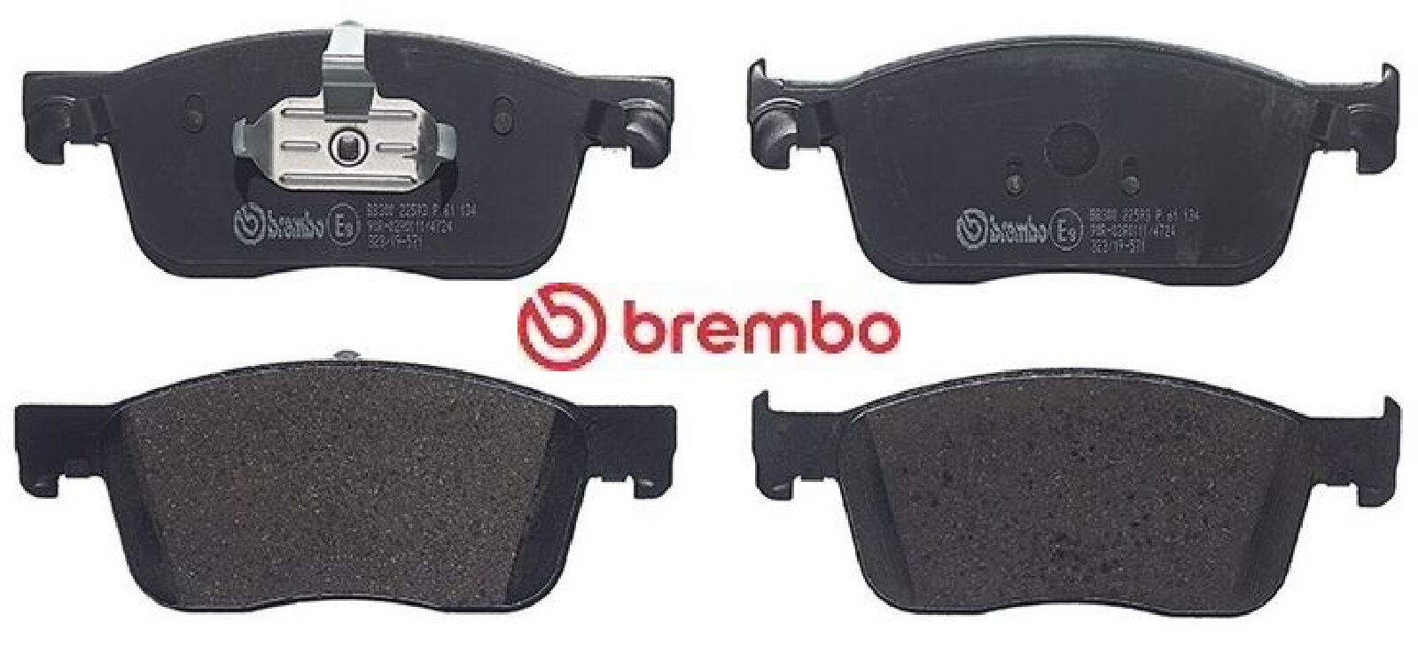 Brembo Bremsbeläge P61134 | Kompatibel mit: CITROËN JUMPY III Bus, JUMPY III Kasten, JUMPY III Pritsche/Fahrgestell, SPACETOURER Bus - Bild 3