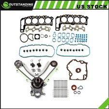 Timing Cover Gasket Head Bolts Head Gasket Set Fits 02 Dodge Ram 1500 4.7L V8